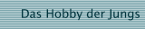 Das Hobby der Jungs